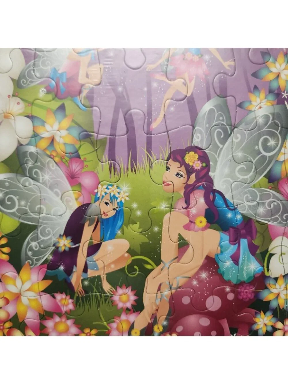 Girl's Princesses Fairies Ponies & Ice Cream Shop Pets 4 Board Puzzles
